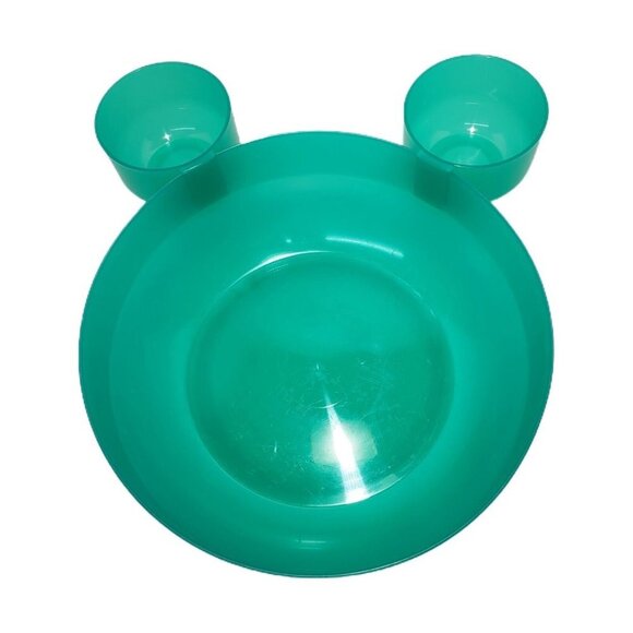Grilla Gear Plastic Chip and Dip Bowl 3pc Green. - Picture 1 of 5